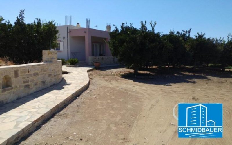 Petrokefali Kreta, Petrokefali: Südkreta Neues Haus mit zwei Schlafzimmern und großem Garten zu verkaufen Haus kaufen